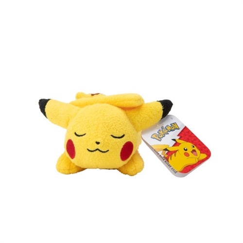 Pokémon Plushie - Sovende Pikachu 12 cm - Pokemon Legetøj